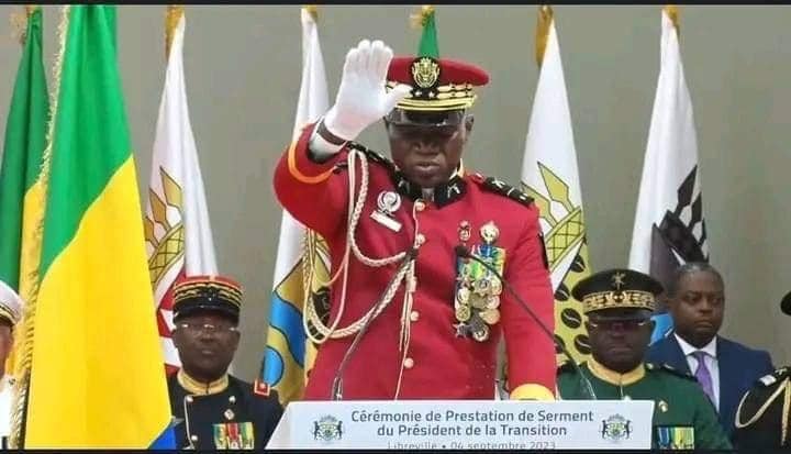 Gabon : Brice Oligui Nguema officiellement investi président