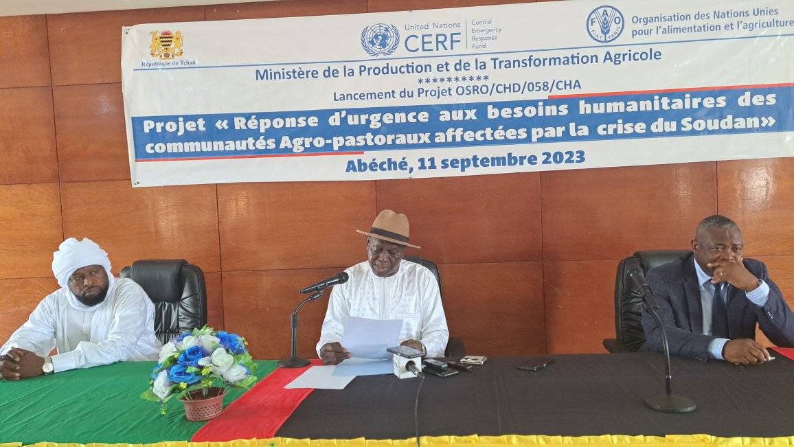 Tchad : le gouvernement au secours des communautés agropastorales affectés par la crise du soudan