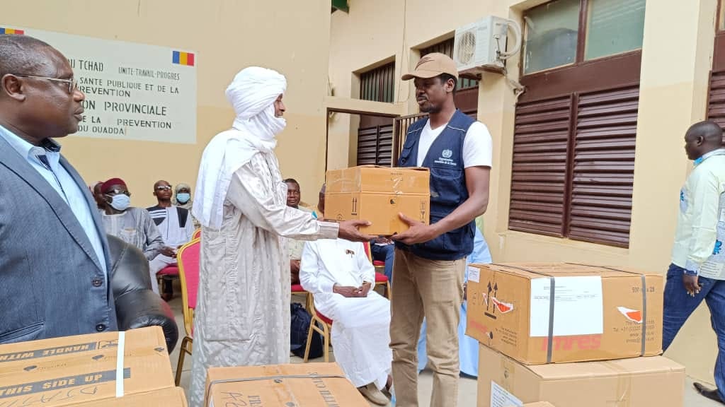Tchad : l’OMS remet des kits sanitaires aux formations sanitaires d’Abéché