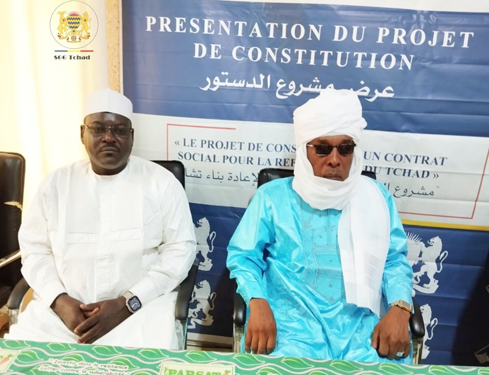 Tchad : présentation du projet de Constitution en cours dans plusieurs villes