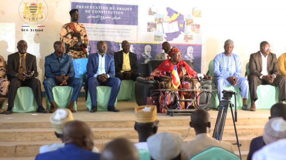 Tchad : le projet de Constitution présenté dans la Tandjilé et dans l’Ennedi-Est