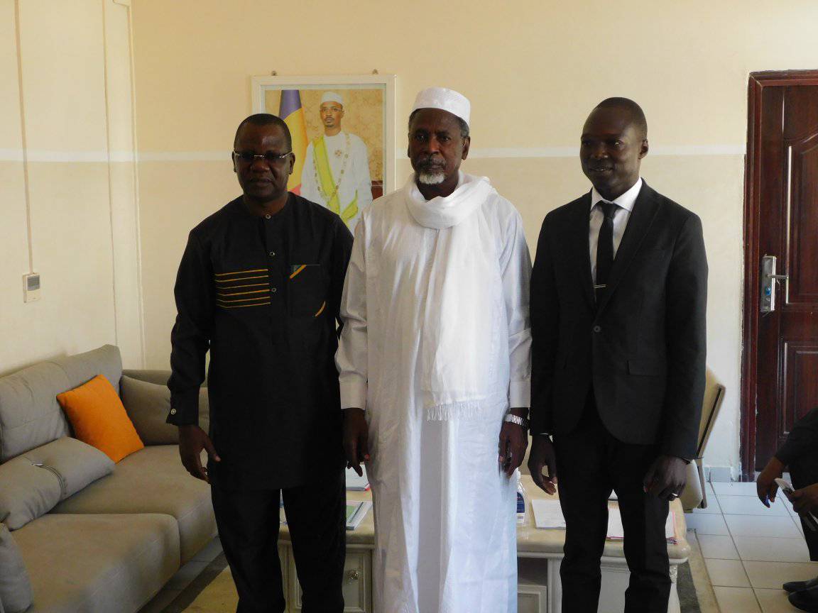 Tchad : les deux professeurs agrégés du CAMES reçus par Tom Erdimi