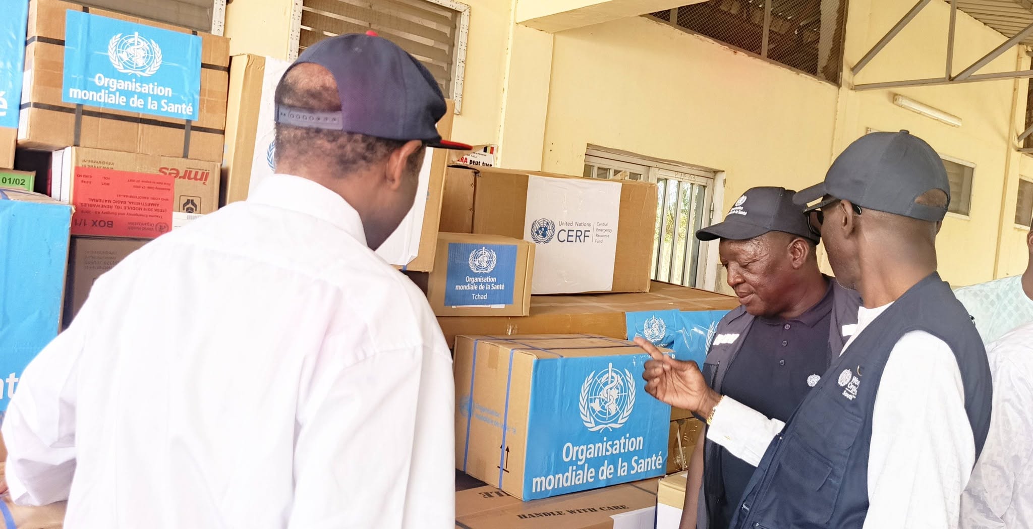 Tchad : l’OMS offre des médicaments au ministère de la Santé