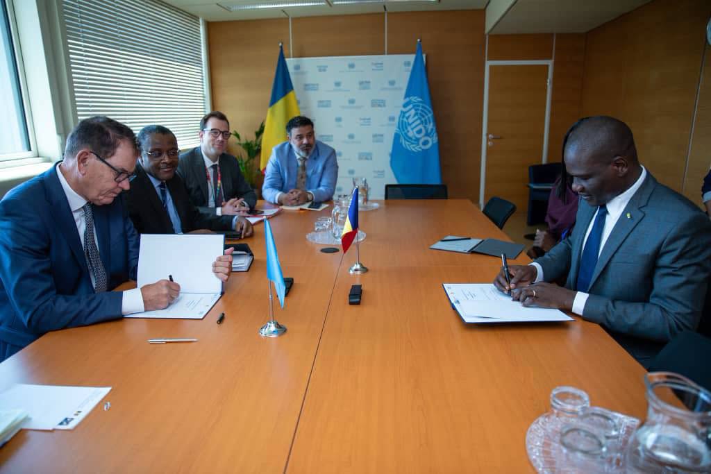 Tchad et l’ONUDI signent un Programme de partenariat pays à Vienne