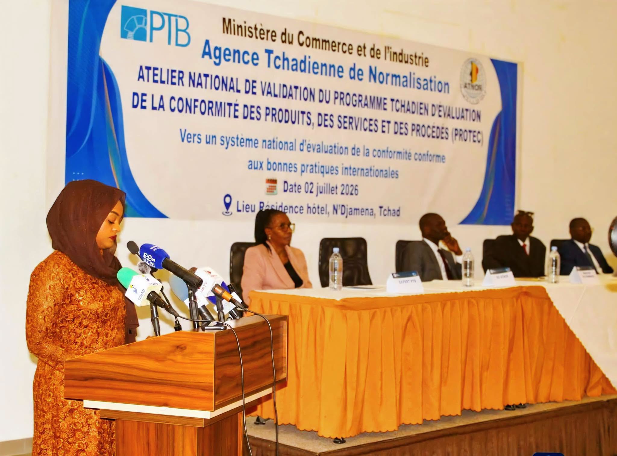 Tchad : ouverture de l’atelier de validation du programme d’élaboration de la conformité