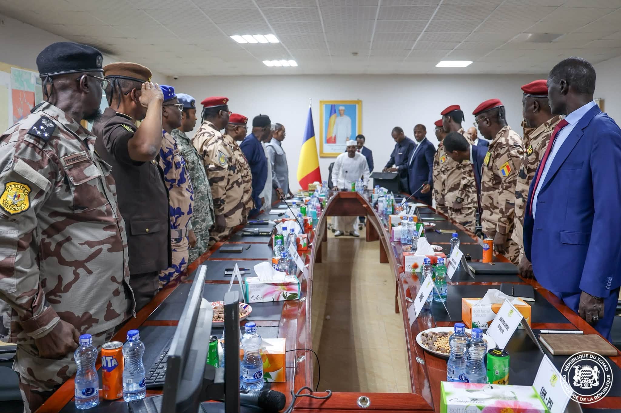 Tchad : Mahamat Idriss Deby Itno préside une réunion de sécurité