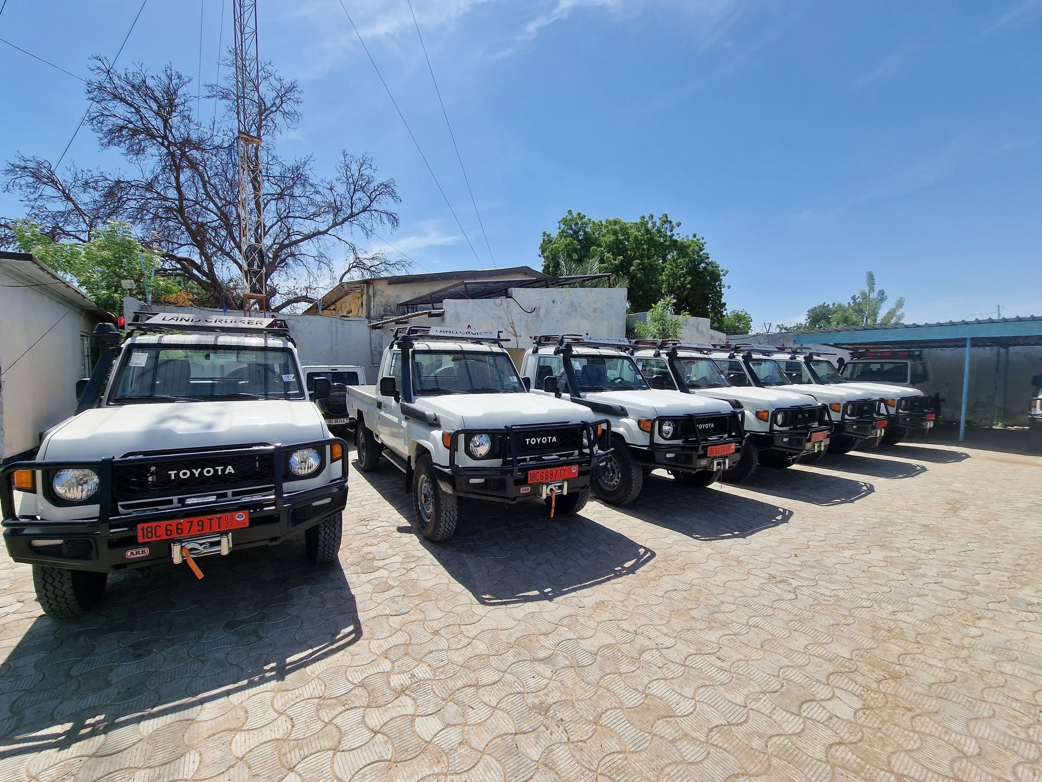 Tchad : l’Agence nationale de lutte antiacridienne bénéficie de 22 véhicules