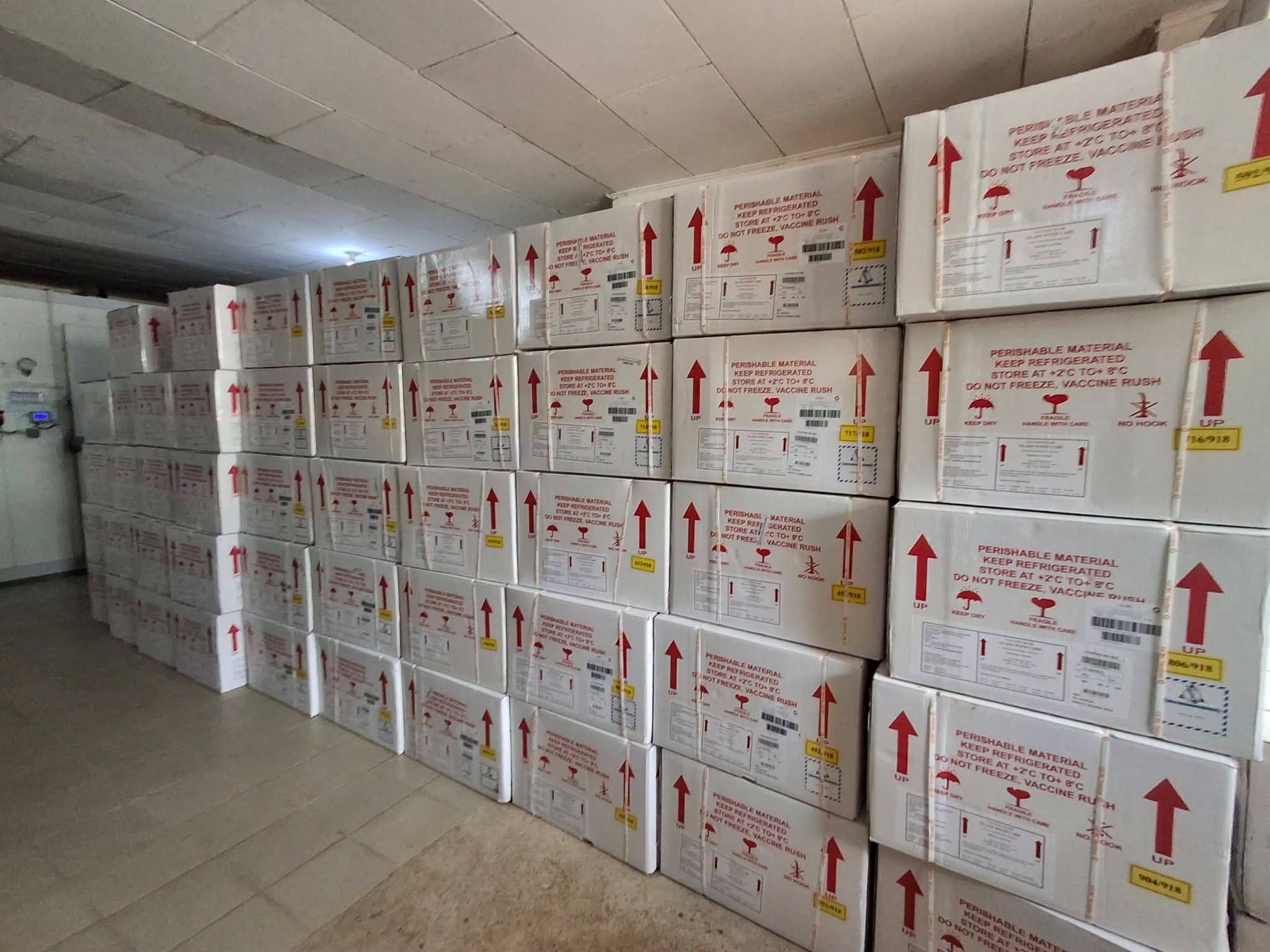 Le Tchad reçoit plus de 1,7 millions supplémentaires de vaccins contre le choléra 