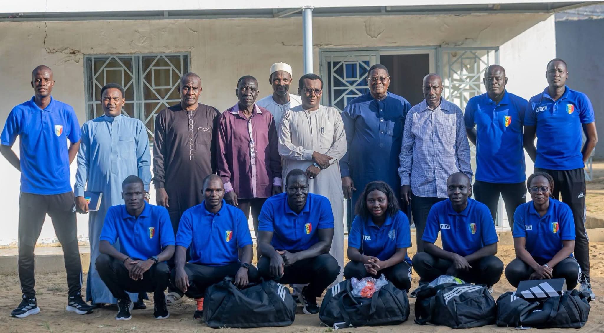 Tchad : la Federation de football équipe ses arbitres internationaux et instructeurs